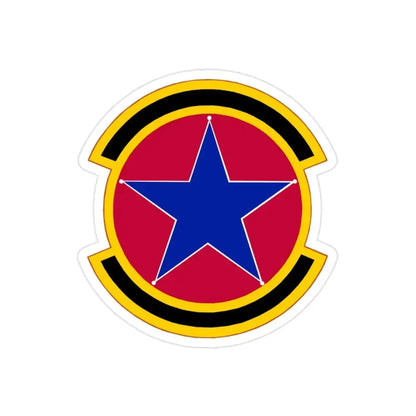 2 Operations Support Squadron ACC (U.S. Air Force) REVERSE PRINT Transparent Die-Cut STICKER - The Sticker Space