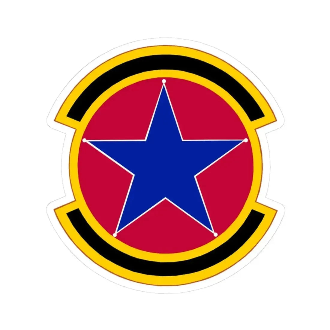 2 Operations Support Squadron ACC (U.S. Air Force) STICKER Vinyl Kiss-Cut Decal 3 Inch White - The Sticker Space