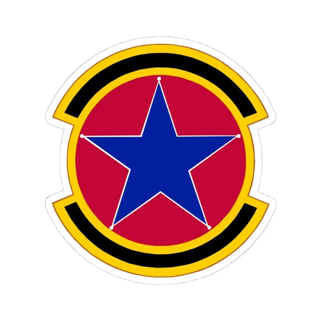 2 Operations Support Squadron ACC (U.S. Air Force) STICKER Vinyl Kiss-Cut Decal 4 Inch White - The Sticker Space