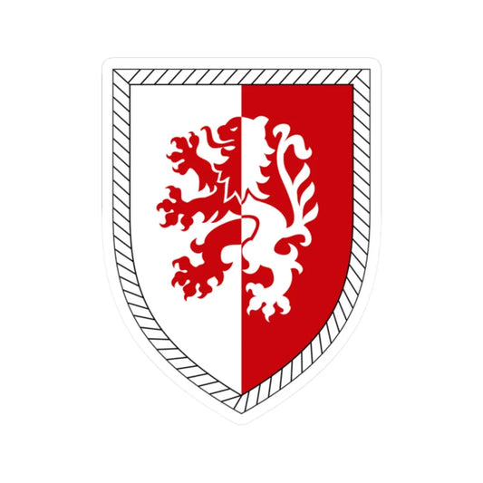 2. Panzergrenadierdivision Bundeswehr (Germany) (Coat of Arms) STICKER Vinyl Kiss-Cut Decal 2 Inch White - The Sticker Space