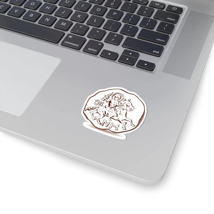 Печать Дмитрия-Донского 2 Reverse (Belarus) (Coat of Arms) STICKER Vinyl Kiss-Cut Decal - The Sticker Space