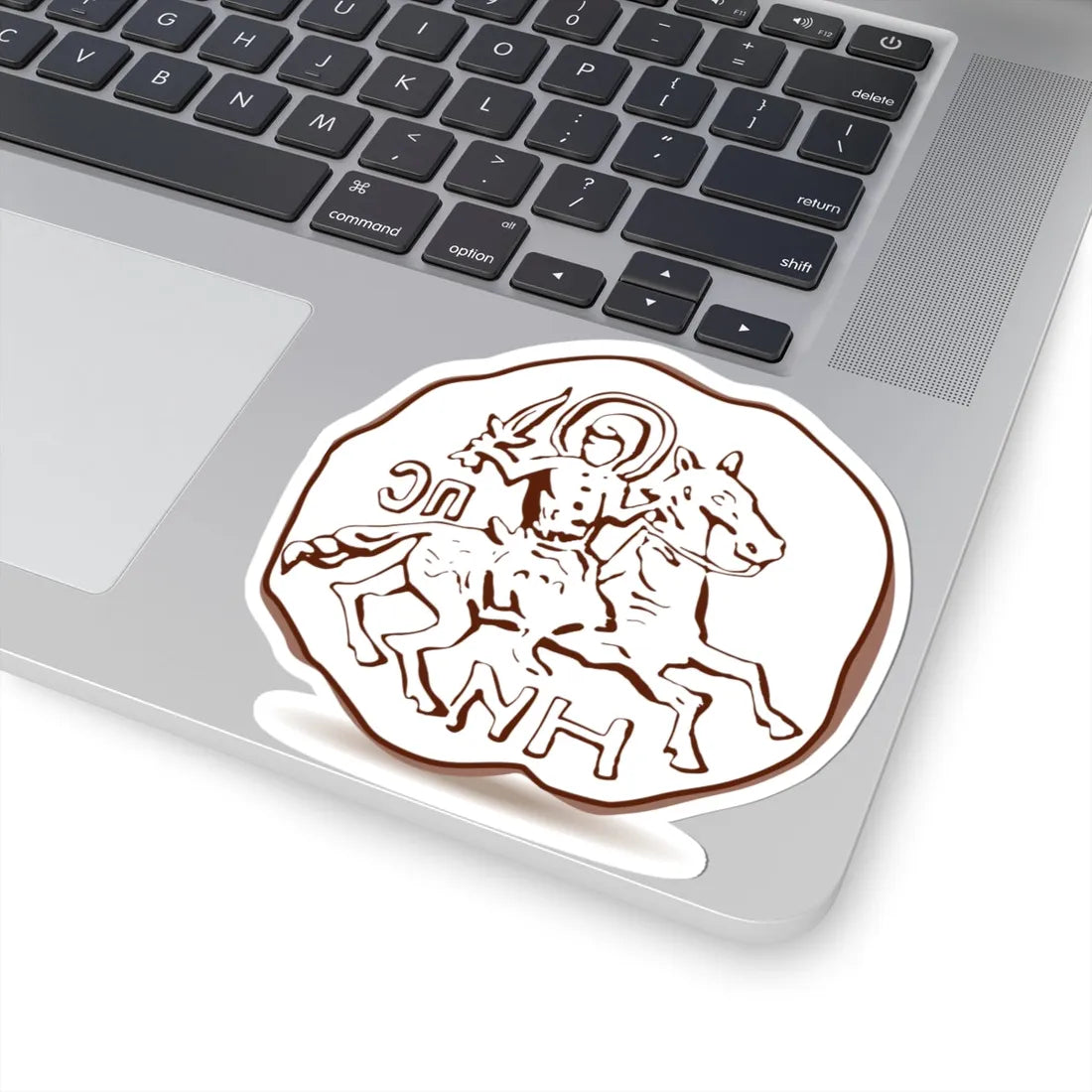 Печать Дмитрия-Донского 2 Reverse (Belarus) (Coat of Arms) STICKER Vinyl Kiss-Cut Decal - The Sticker Space