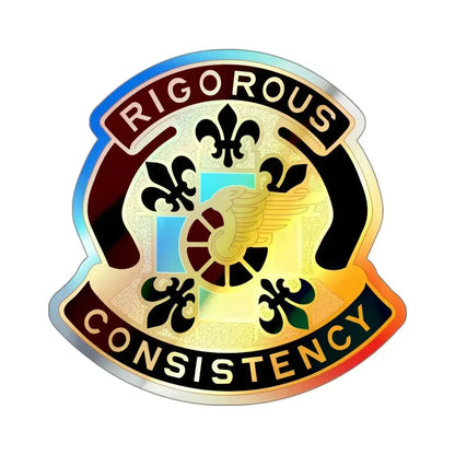 2 Surgical Hospital (U.S. Army) Holographic STICKER Die-Cut Vinyl Decal 3 Inch Holographic - The Sticker Space