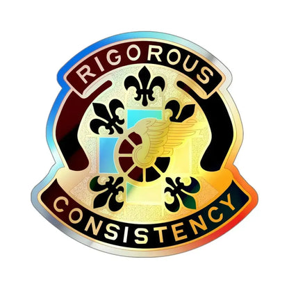 2 Surgical Hospital (U.S. Army) Holographic STICKER Die-Cut Vinyl Decal 3 Inch Holographic - The Sticker Space