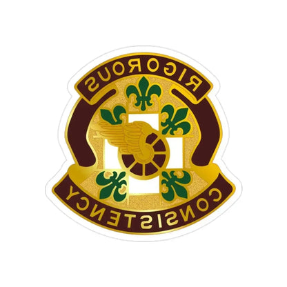 2 Surgical Hospital (U.S. Army) REVERSE PRINT Transparent Die-Cut STICKER 2 Inch Die-Cut Transparent - The Sticker Space