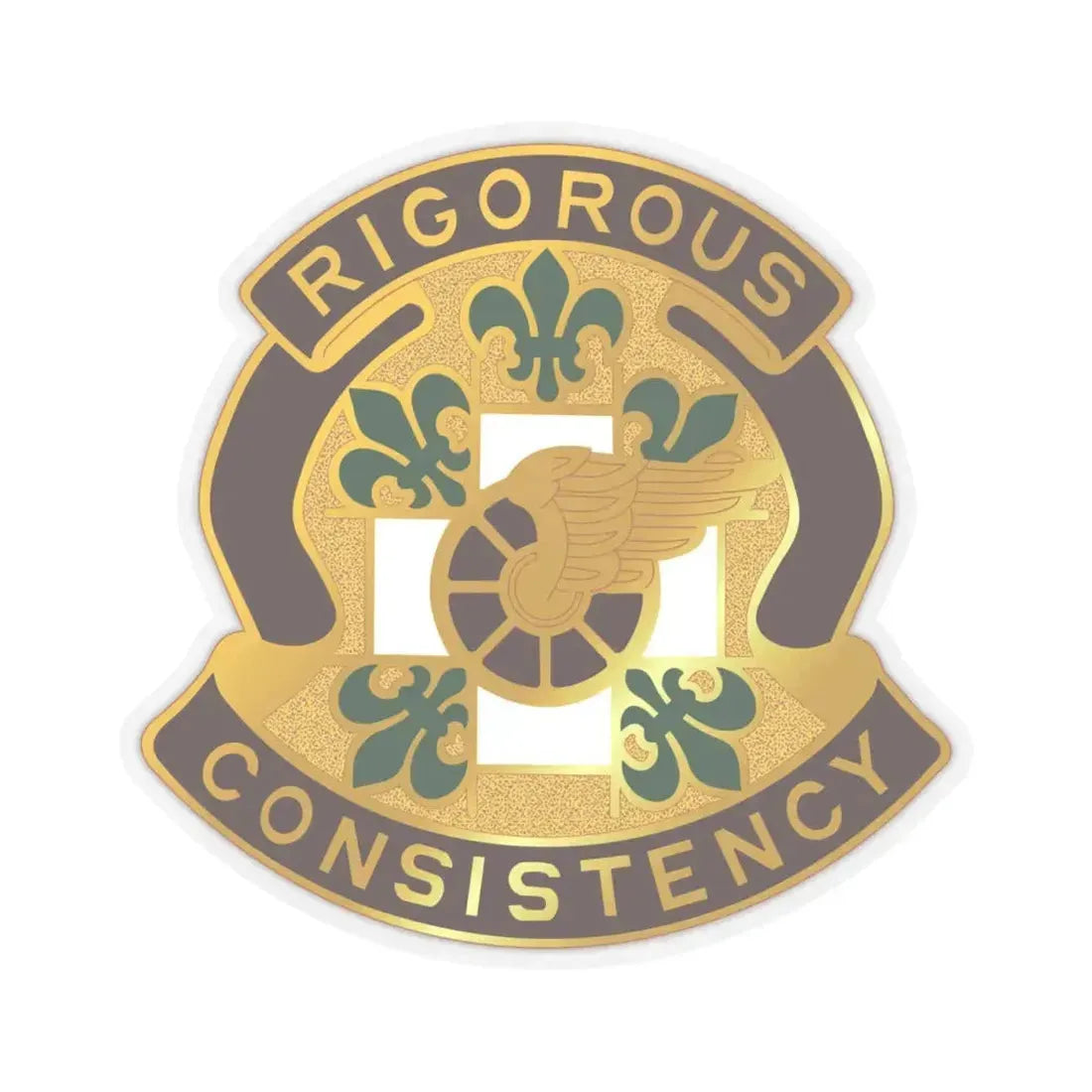 2 Surgical Hospital (U.S. Army) STICKER Vinyl Kiss-Cut Decal 4 Inch Transparent - The Sticker Space