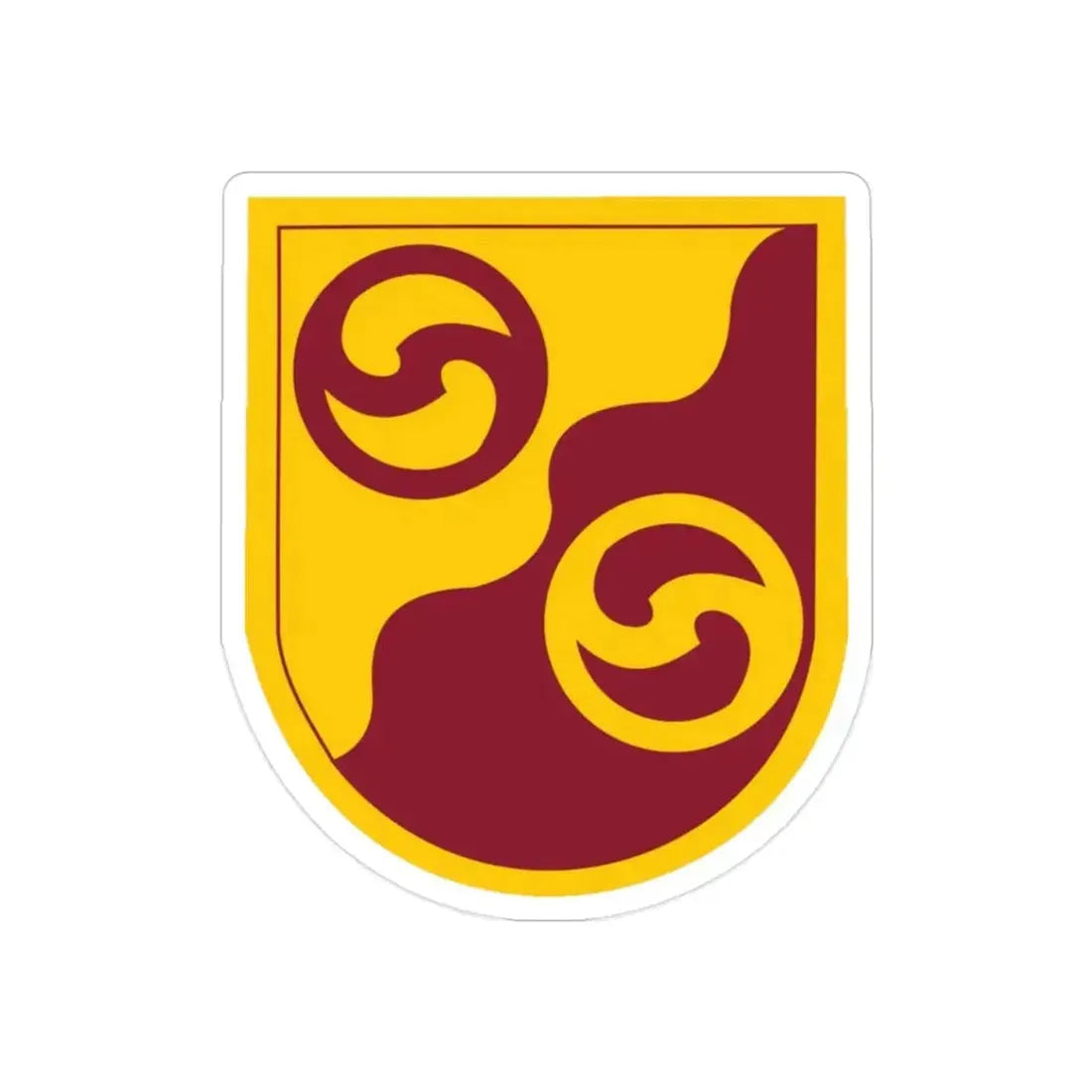 2 Transportation Command (U.S. Army) REVERSE PRINT Transparent Die-Cut STICKER - The Sticker Space