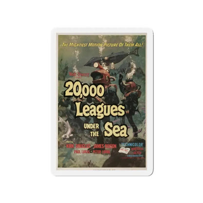 20,000 LEAGUES UNDER THE SEA 1954 Movie Poster - Refrigerator Magnet - The Sticker Space
