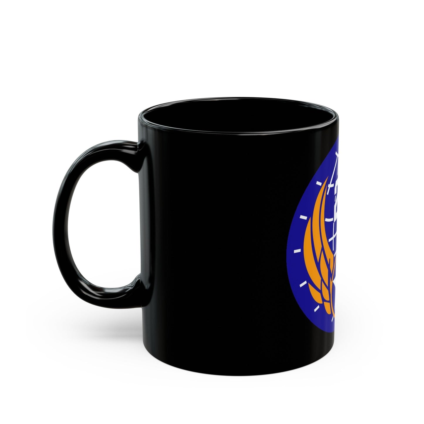 20 Air Force (U.S. Army) Black Coffee Mug-The Sticker Space