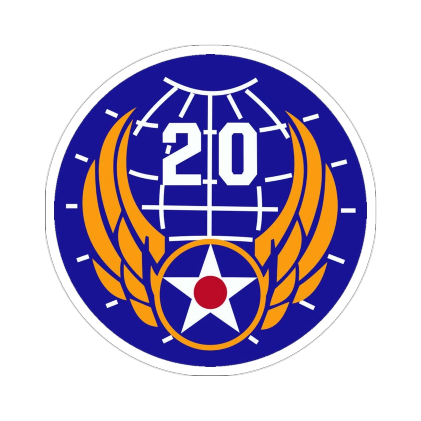 20 Air Force (U.S. Army) STICKER Vinyl Die-Cut Decal-2 Inch-The Sticker Space