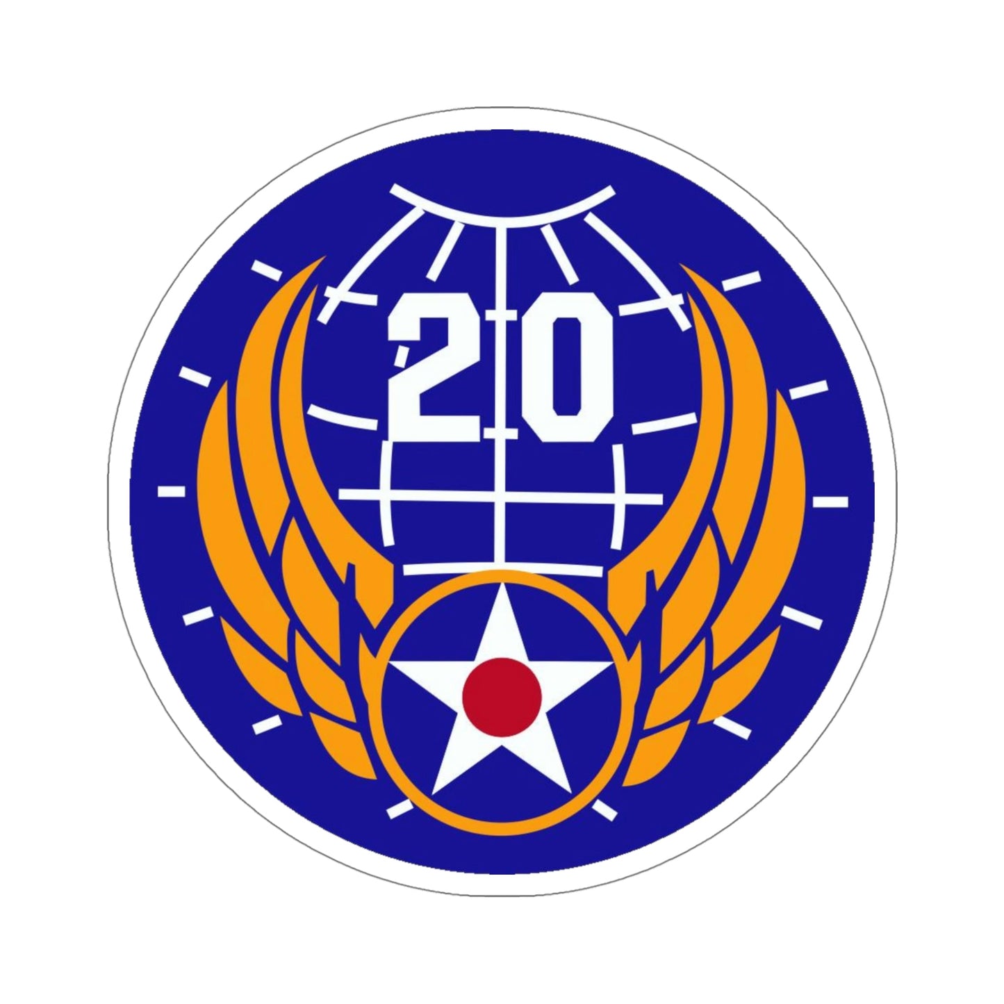 20 Air Force (U.S. Army) STICKER Vinyl Die-Cut Decal-5 Inch-The Sticker Space