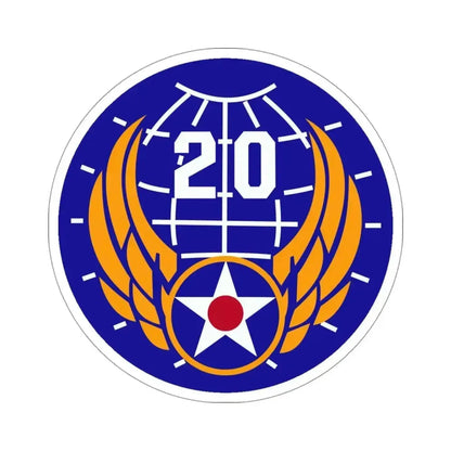 20 Air Force (U.S. Army) STICKER Vinyl Die-Cut Decal 4 Inch - The Sticker Space