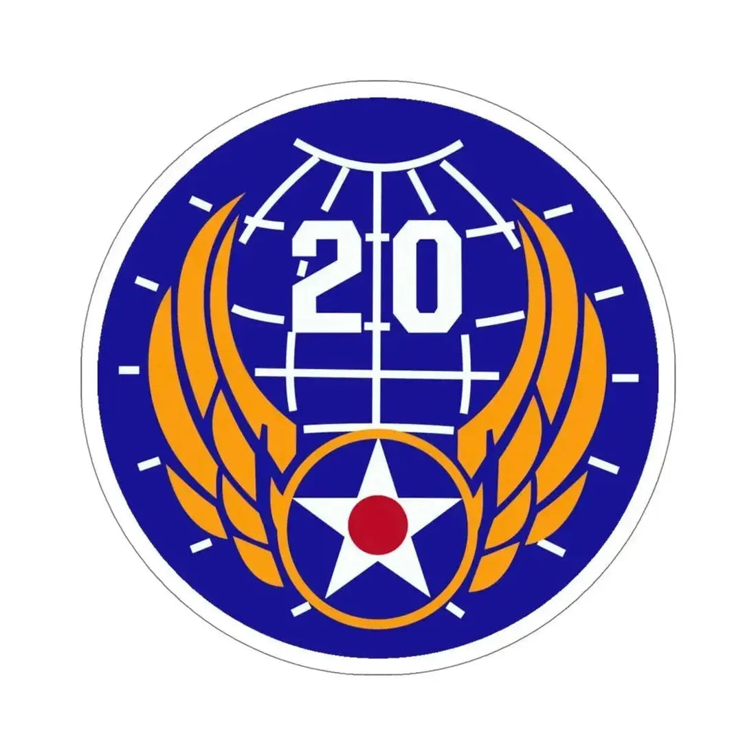 20 Air Force (U.S. Army) STICKER Vinyl Die-Cut Decal 6 Inch - The Sticker Space
