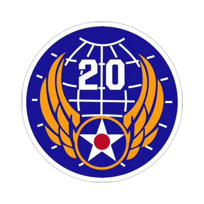20 Air Force (U.S. Army) STICKER Vinyl Die-Cut Decal - The Sticker Space