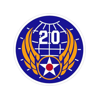 20 Air Force (U.S. Army) Transparent STICKER Die-Cut Vinyl Decal 4 Inch - The Sticker Space