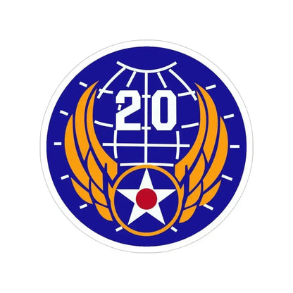 20 Air Force (U.S. Army) Transparent STICKER Die-Cut Vinyl Decal 6 Inch - The Sticker Space