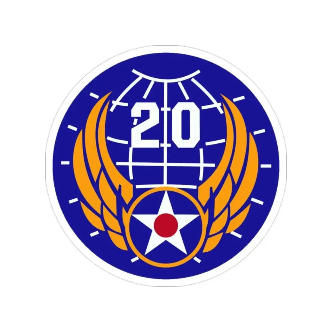 20 Air Force (U.S. Army) Transparent STICKER Die-Cut Vinyl Decal - The Sticker Space
