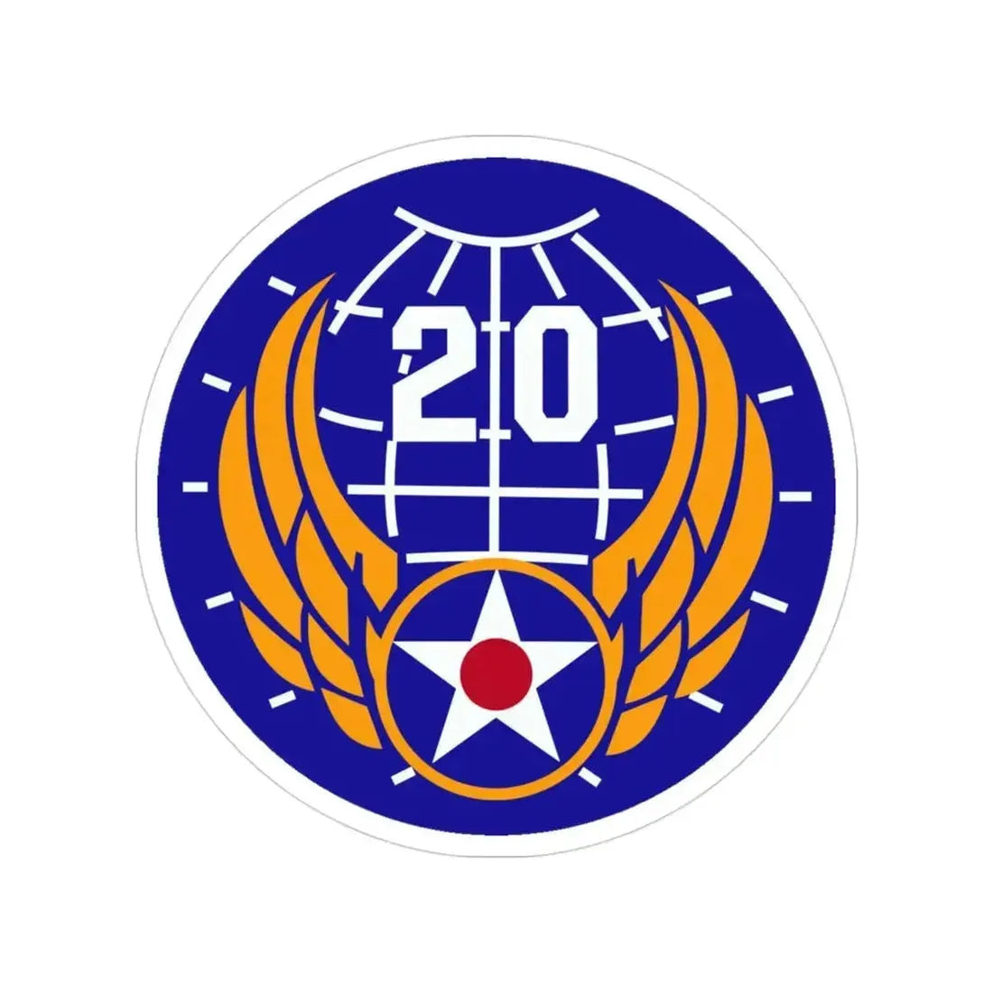20 Air Force (U.S. Army) Transparent STICKER Die-Cut Vinyl Decal - The Sticker Space