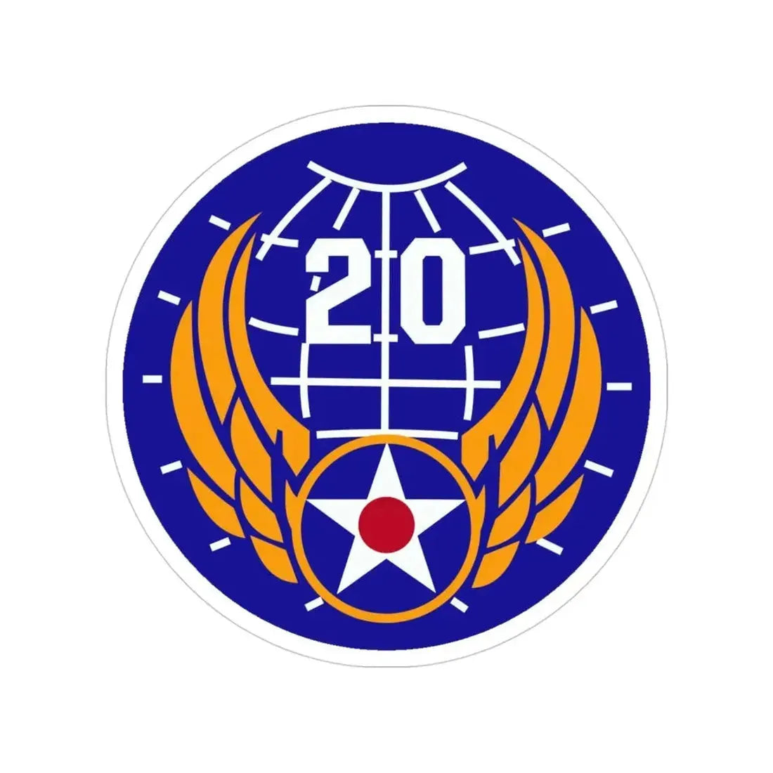 20 Air Force (U.S. Army) Transparent STICKER Die-Cut Vinyl Decal - The Sticker Space