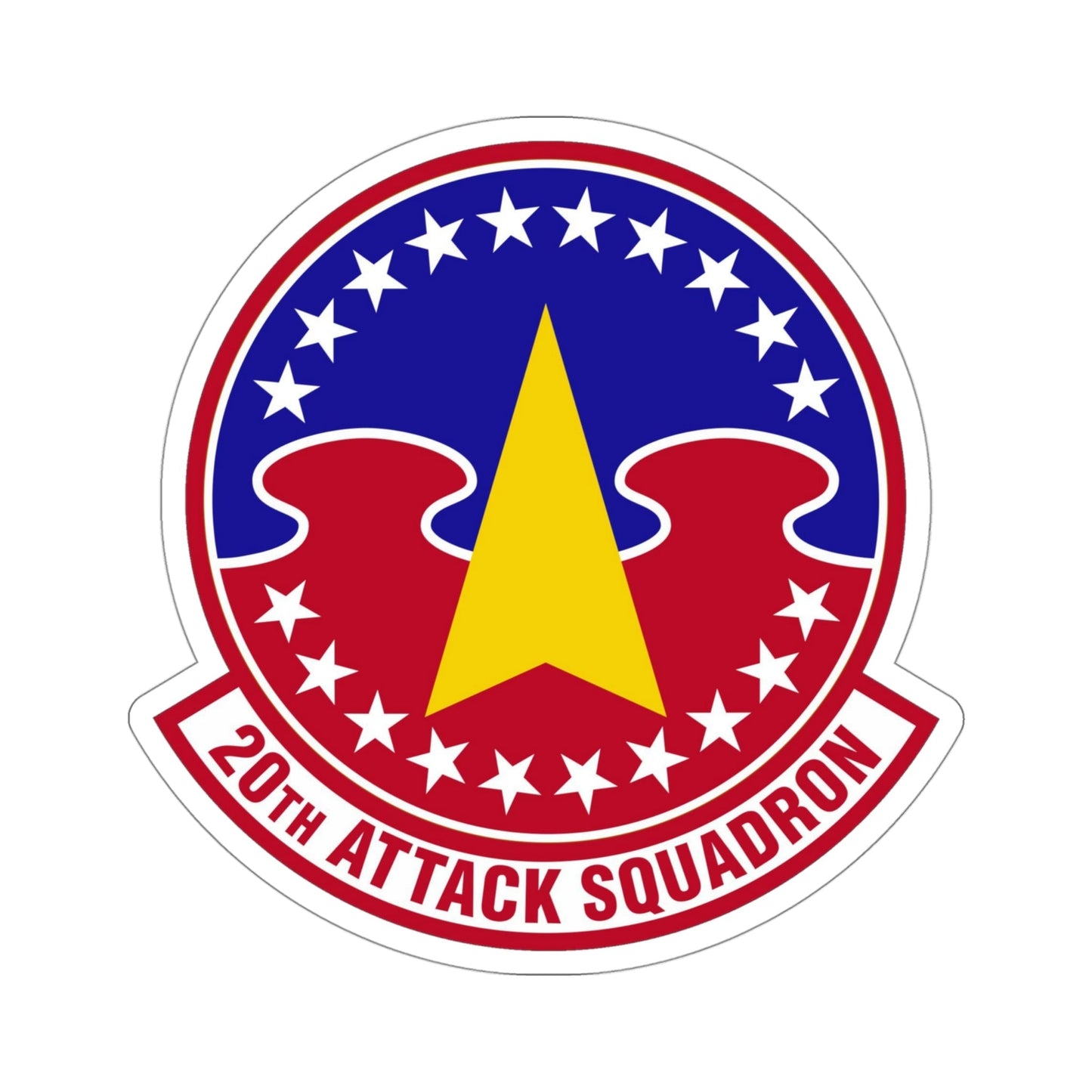 20 Attack Squadron ACC (U.S. Air Force) STICKER Vinyl Die-Cut Decal-4 Inch-The Sticker Space