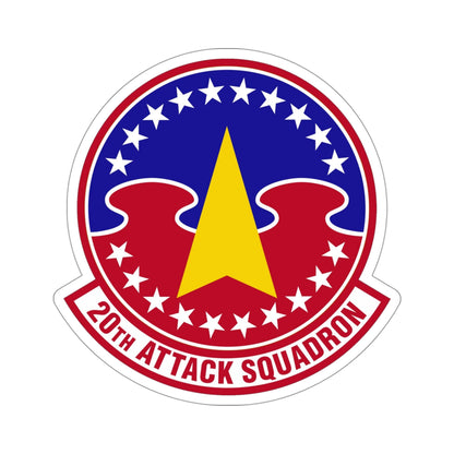 20 Attack Squadron ACC (U.S. Air Force) STICKER Vinyl Die-Cut Decal-4 Inch-The Sticker Space