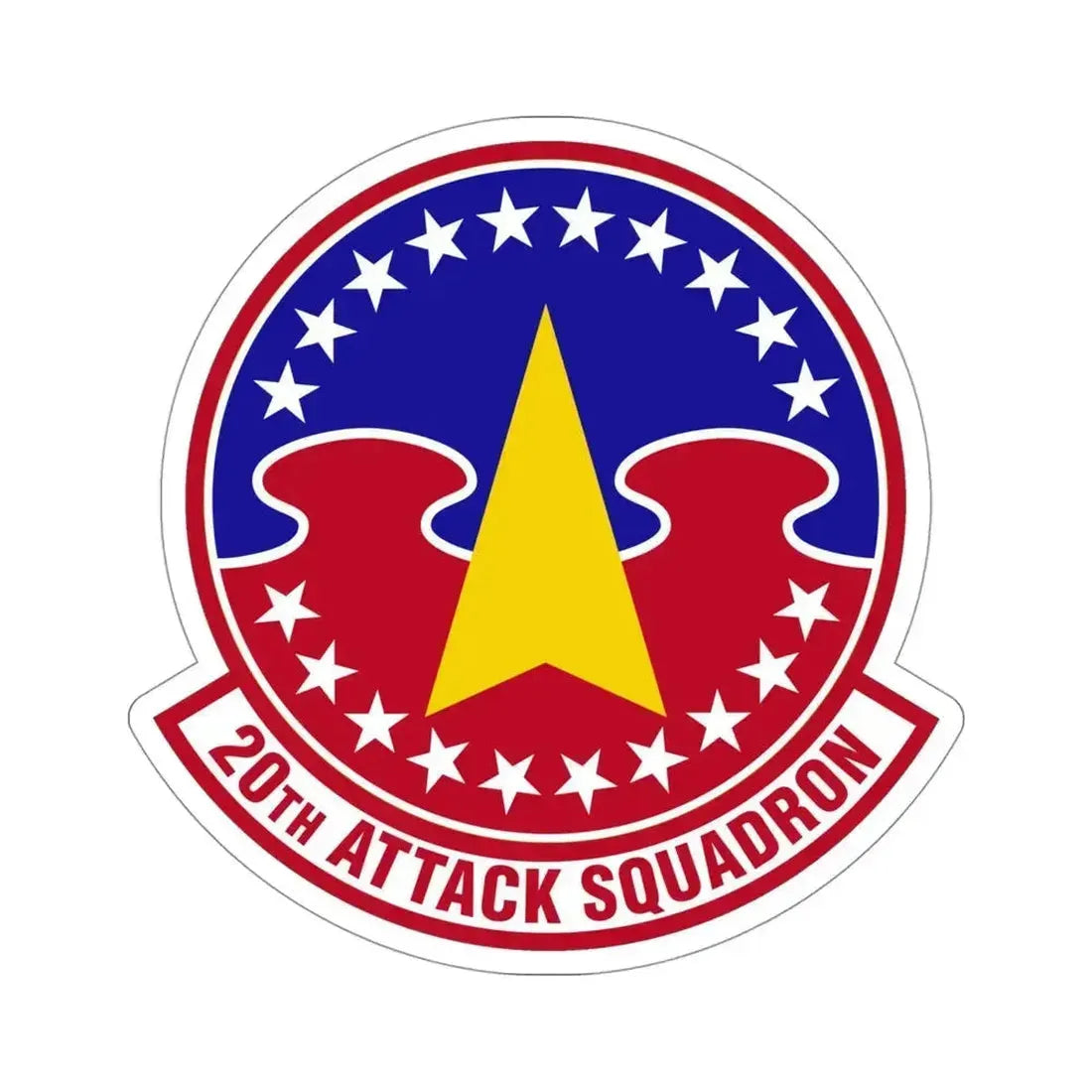 20 Attack Squadron ACC (U.S. Air Force) STICKER Vinyl Die-Cut Decal 4 Inch - The Sticker Space