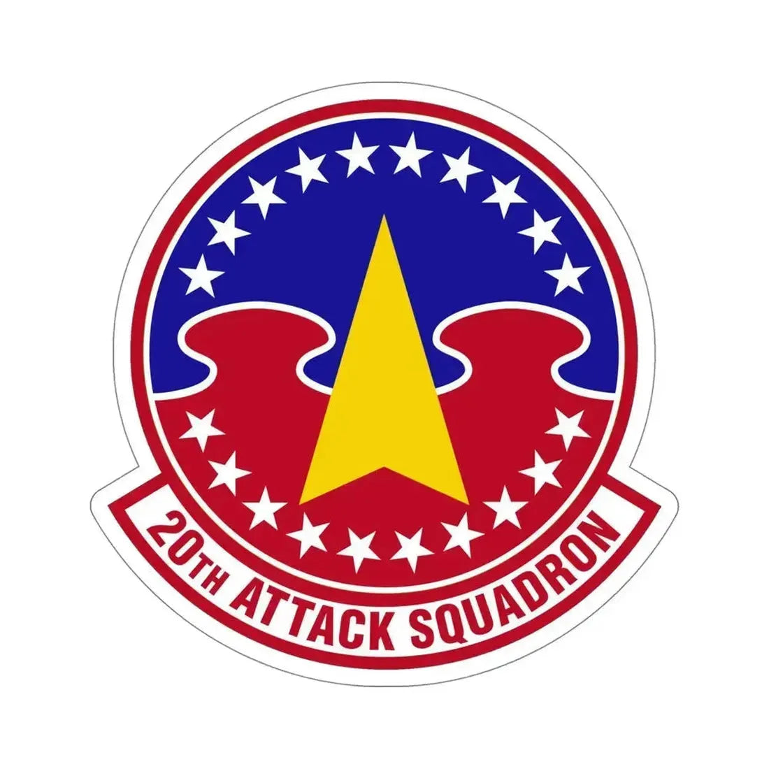 20 Attack Squadron ACC (U.S. Air Force) STICKER Vinyl Die-Cut Decal 5 Inch - The Sticker Space