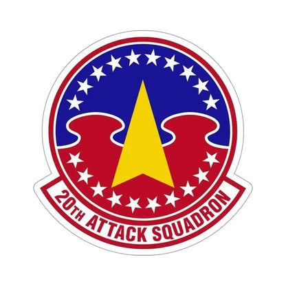 20 Attack Squadron ACC (U.S. Air Force) STICKER Vinyl Die-Cut Decal 5 Inch - The Sticker Space