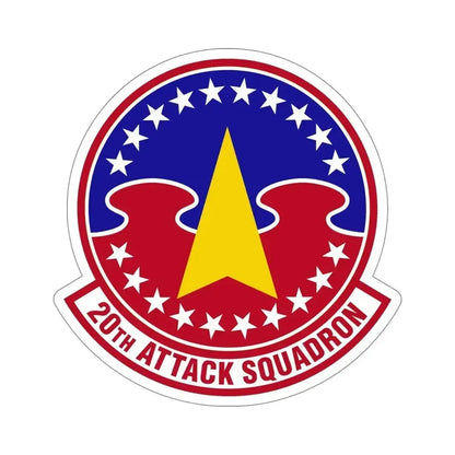 20 Attack Squadron ACC (U.S. Air Force) STICKER Vinyl Die-Cut Decal 6 Inch - The Sticker Space
