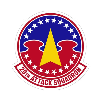20 Attack Squadron ACC (U.S. Air Force) STICKER Vinyl Die-Cut Decal - The Sticker Space