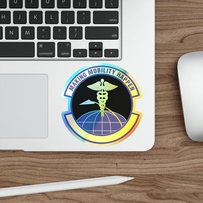 20 Healthcare Operations Squadron ACC (U.S. Air Force) Holographic STICKER Die-Cut Vinyl Decal-The Sticker Space