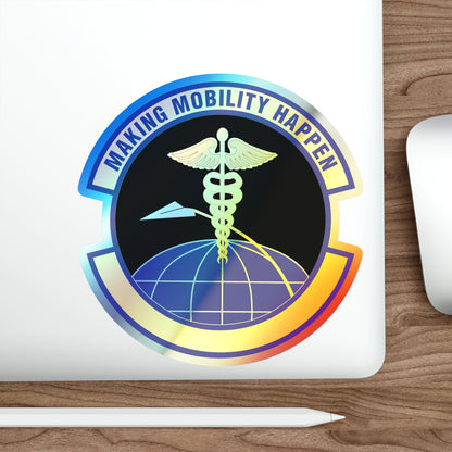 20 Healthcare Operations Squadron ACC (U.S. Air Force) Holographic STICKER Die-Cut Vinyl Decal-The Sticker Space