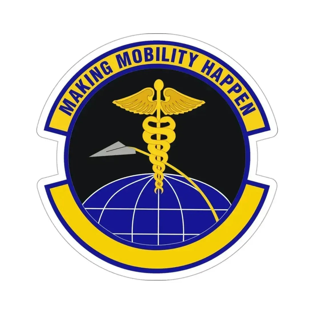 20 Healthcare Operations Squadron ACC (U.S. Air Force) STICKER Vinyl Die-Cut Decal 3 Inch - The Sticker Space
