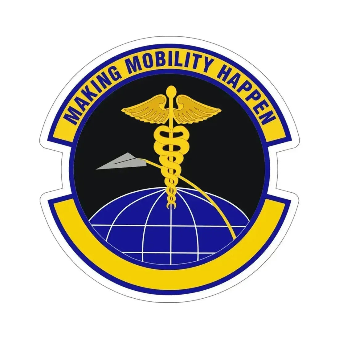 20 Healthcare Operations Squadron ACC (U.S. Air Force) STICKER Vinyl Die-Cut Decal 6 Inch - The Sticker Space