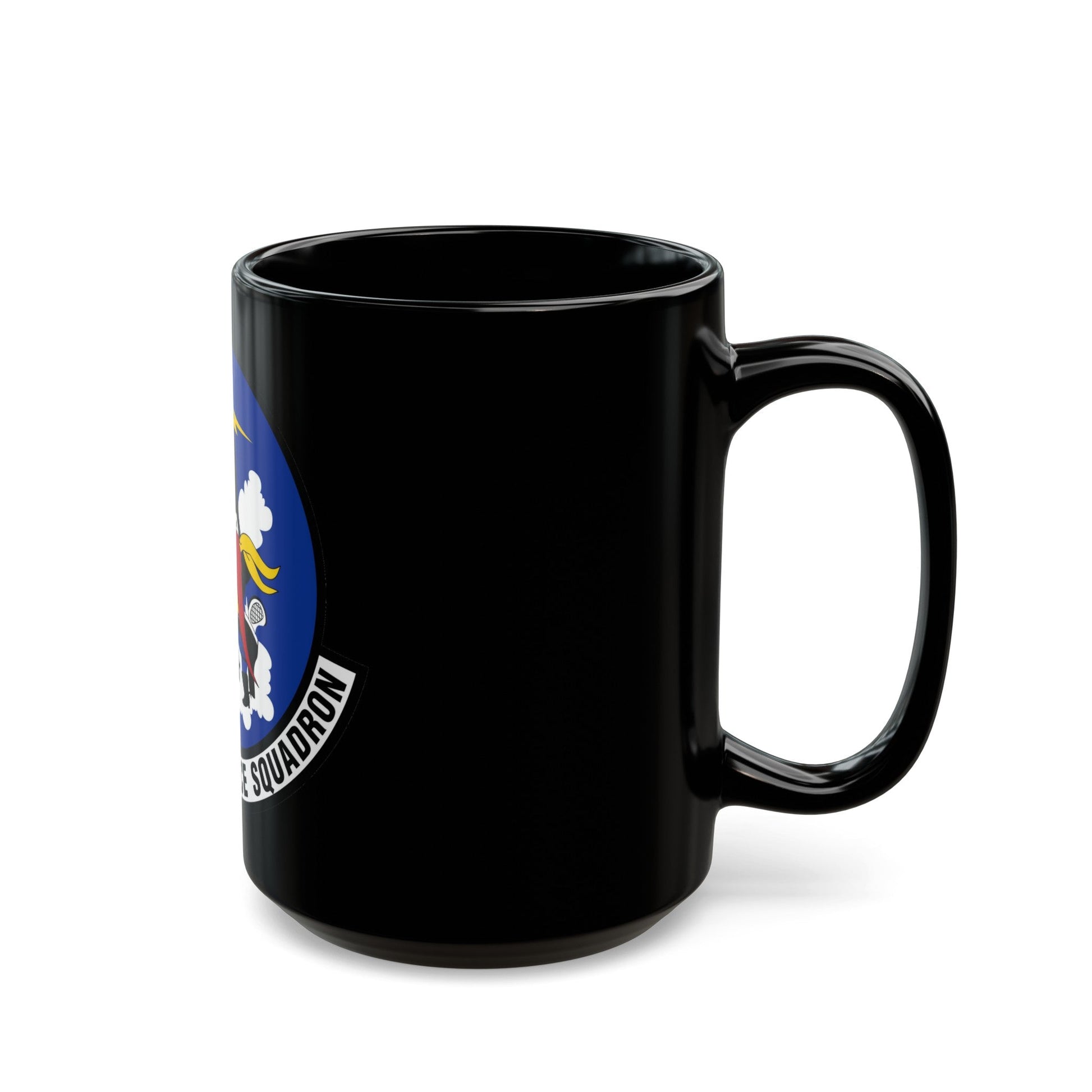 20 Intelligence Squadron ACC (U.S. Air Force) Black Coffee Mug-The Sticker Space