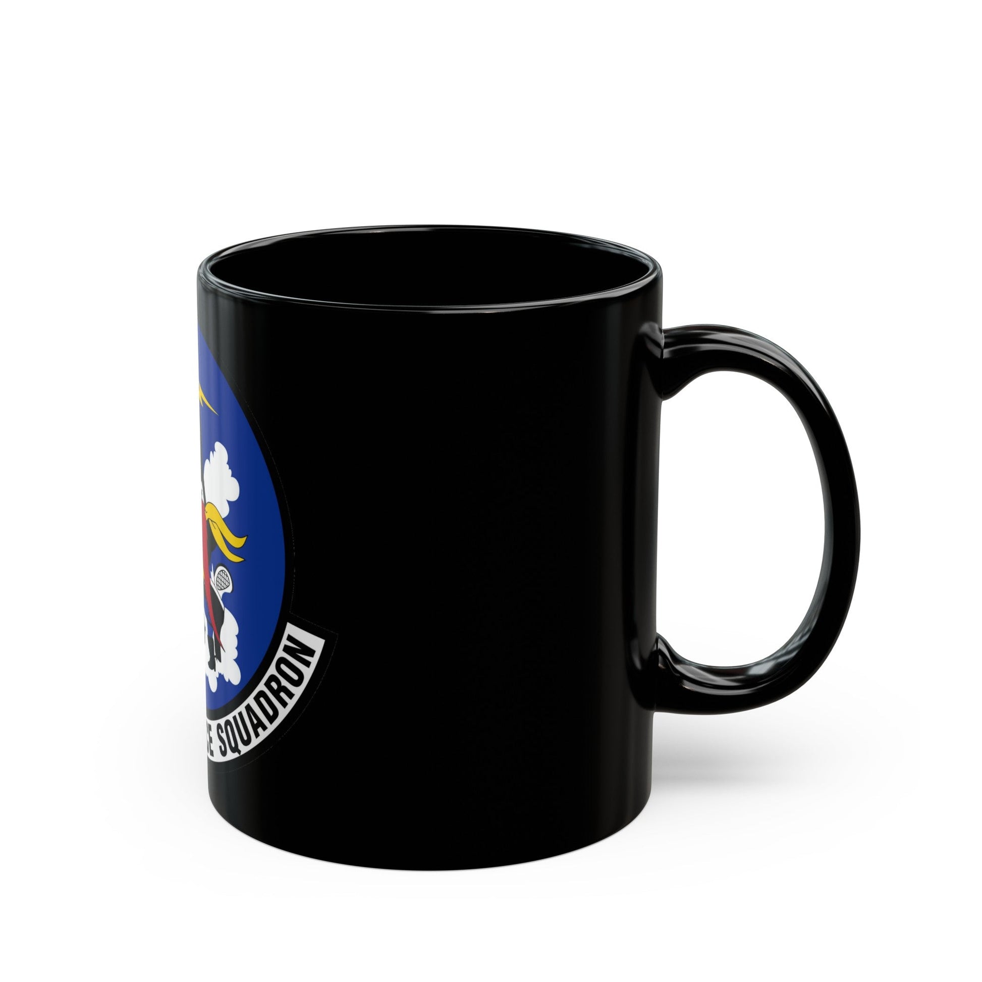 20 Intelligence Squadron ACC (U.S. Air Force) Black Coffee Mug-The Sticker Space