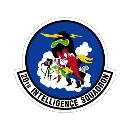 20 Intelligence Squadron ACC (U.S. Air Force) STICKER Vinyl Die-Cut Decal 5 Inch - The Sticker Space
