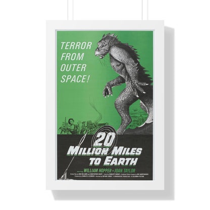 20 MILLION MILES TO EARTH (3) 1957 - Framed Movie Poster-16″ x 24″-The Sticker Space