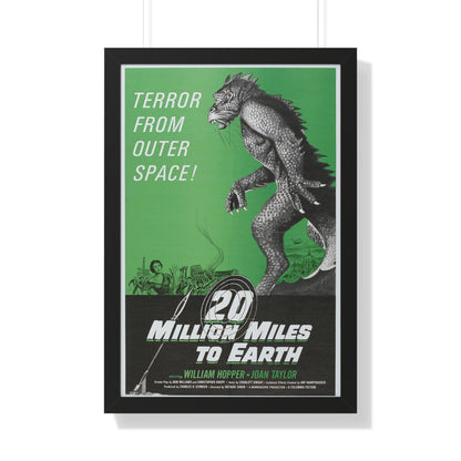 20 MILLION MILES TO EARTH (3) 1957 - Framed Movie Poster-20" x 30"-The Sticker Space