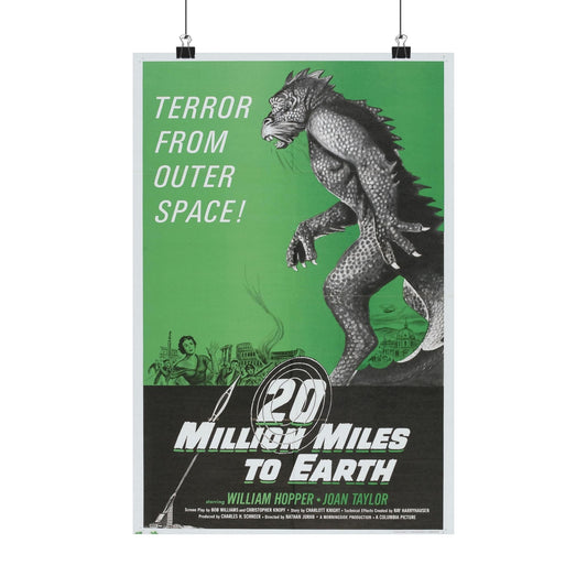 20 MILLION MILES TO EARTH (3) 1957 - Paper Movie Poster-12″ x 18″-The Sticker Space