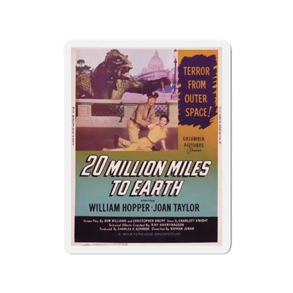 20 MILLION MILES TO EARTH (4) Movie Poster - Refrigerator Magnet 3 Inch - The Sticker Space