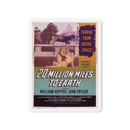 20 MILLION MILES TO EARTH (4) Movie Poster - Refrigerator Magnet 4 Inch - The Sticker Space