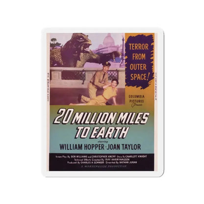 20 MILLION MILES TO EARTH (4) Movie Poster - Refrigerator Magnet - The Sticker Space