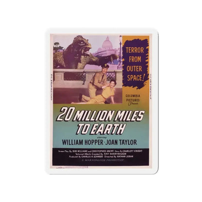 20 MILLION MILES TO EARTH (4) Movie Poster - Refrigerator Magnet - The Sticker Space