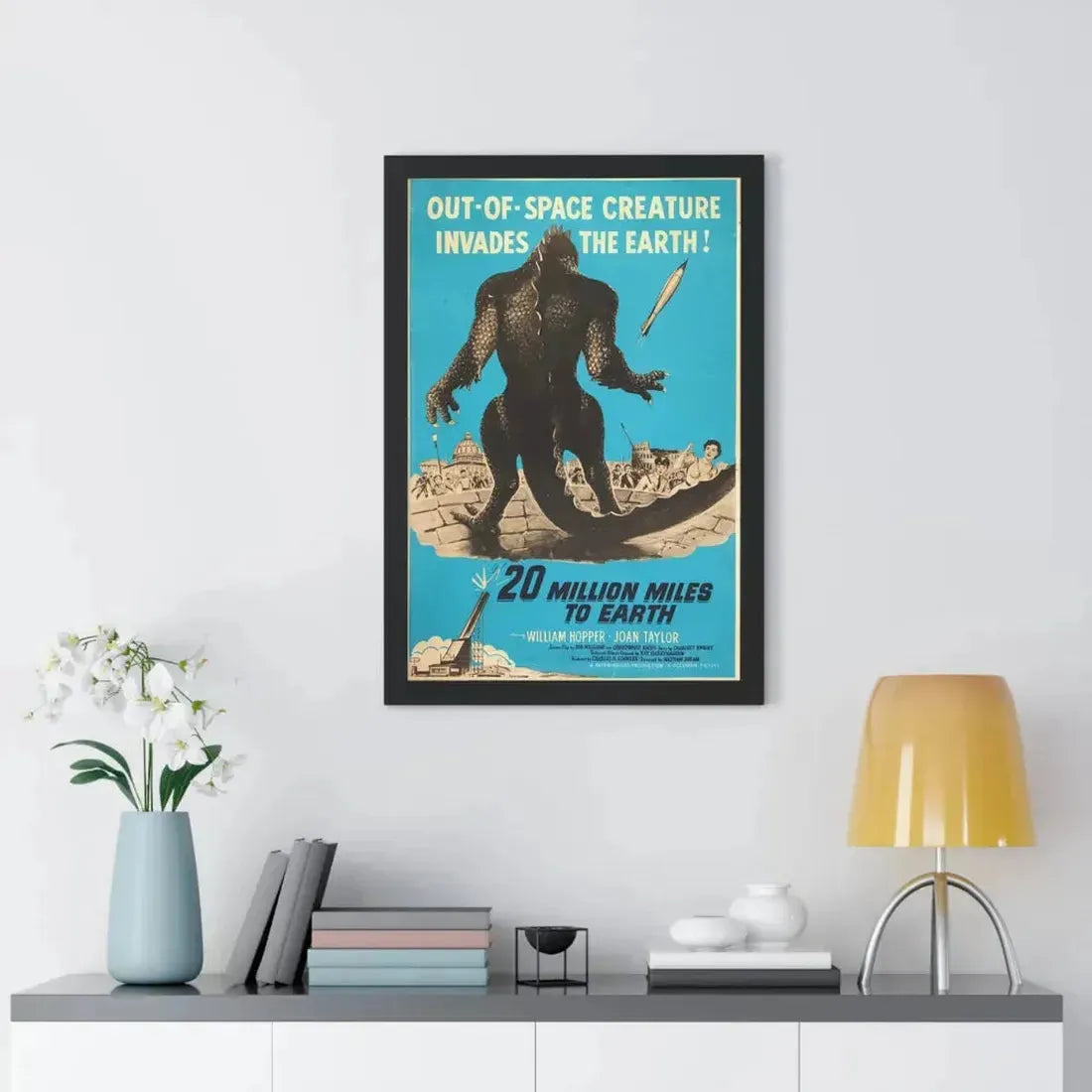 20 MILLION MILES TO EARTH (5) 1957 - Framed Movie Poster - The Sticker Space