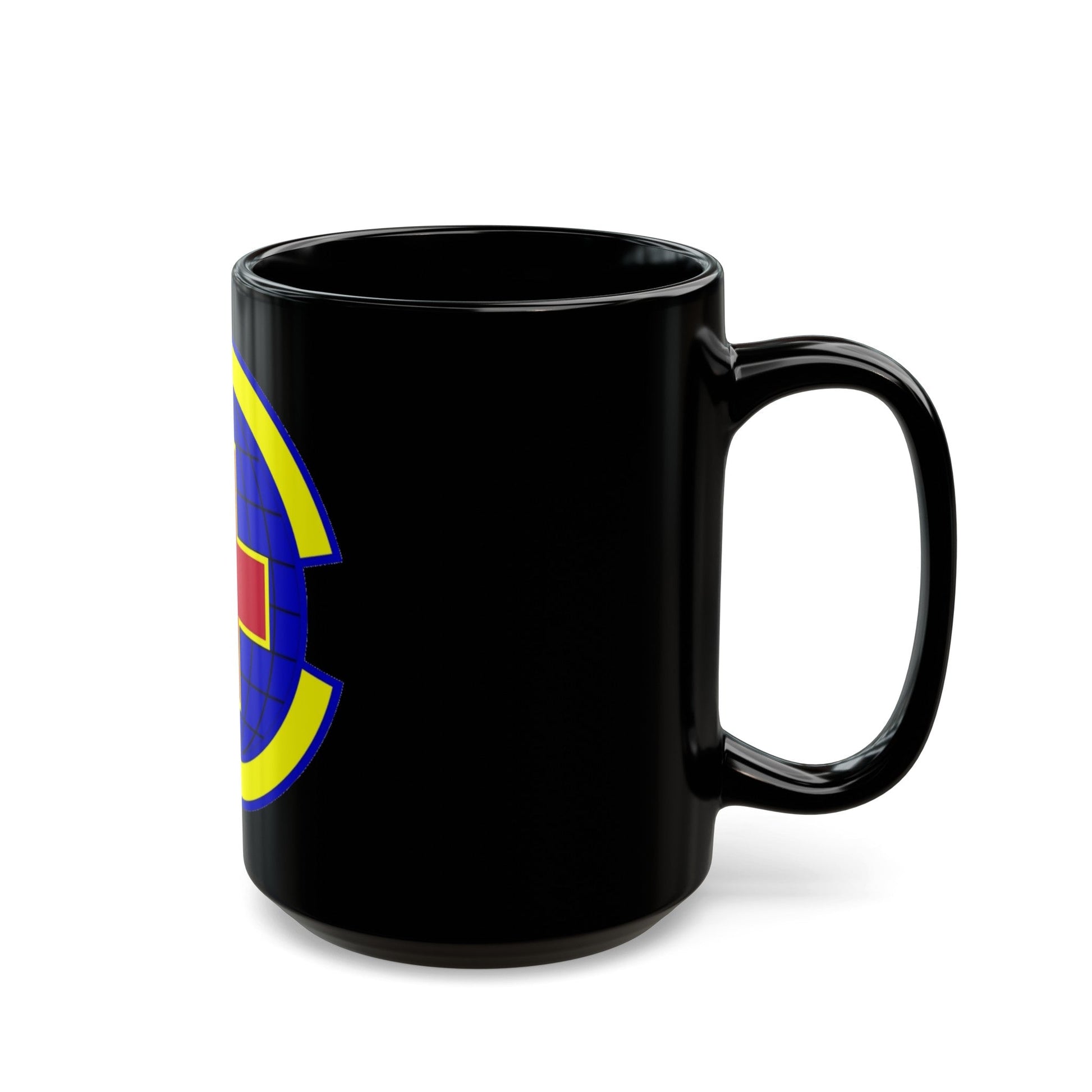 20 Operational Medical Readiness Squadron ACC (U.S. Air Force) Black Coffee Mug-The Sticker Space