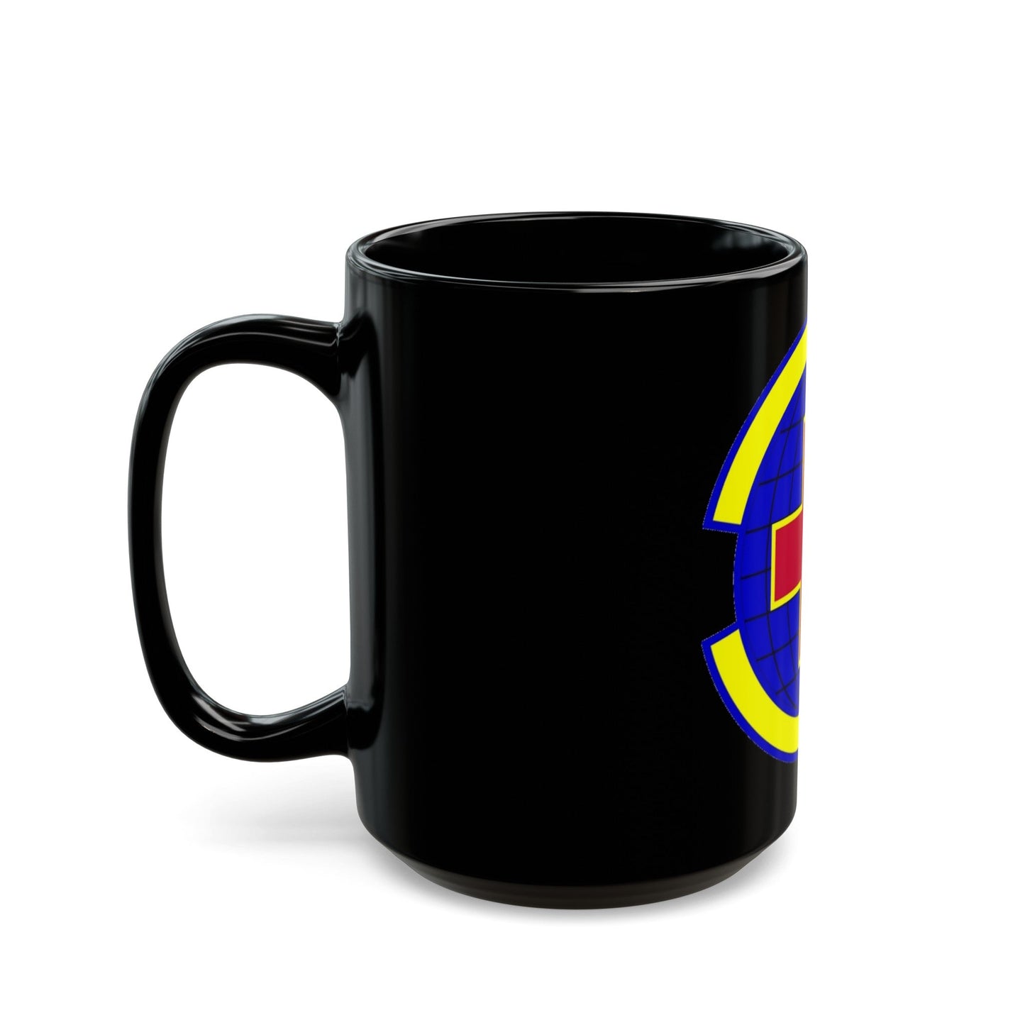 20 Operational Medical Readiness Squadron ACC (U.S. Air Force) Black Coffee Mug-The Sticker Space