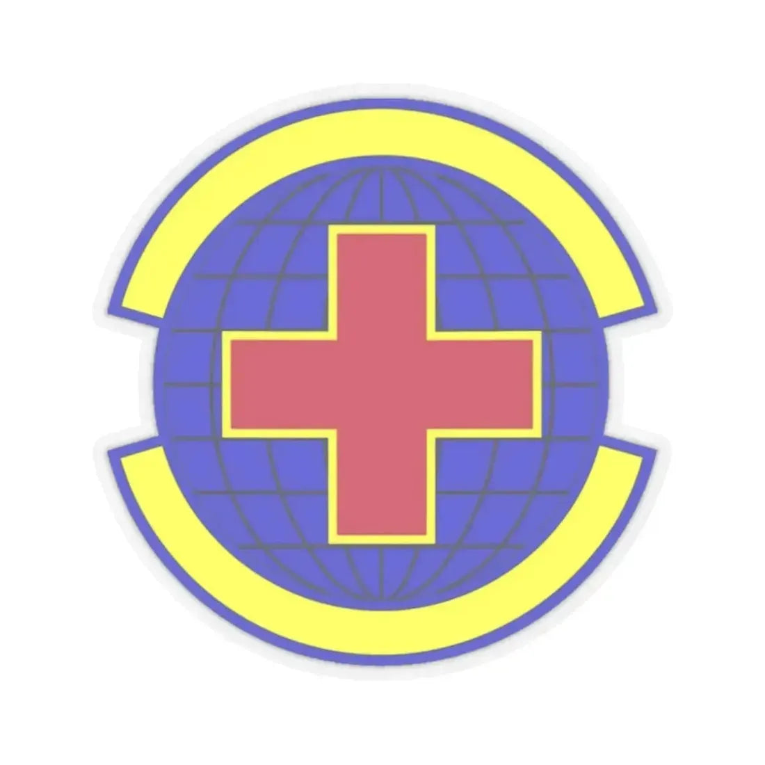 20 Operational Medical Readiness Squadron ACC (U.S. Air Force) STICKER Vinyl Kiss-Cut Decal 2 Inch Transparent - The Sticker Space