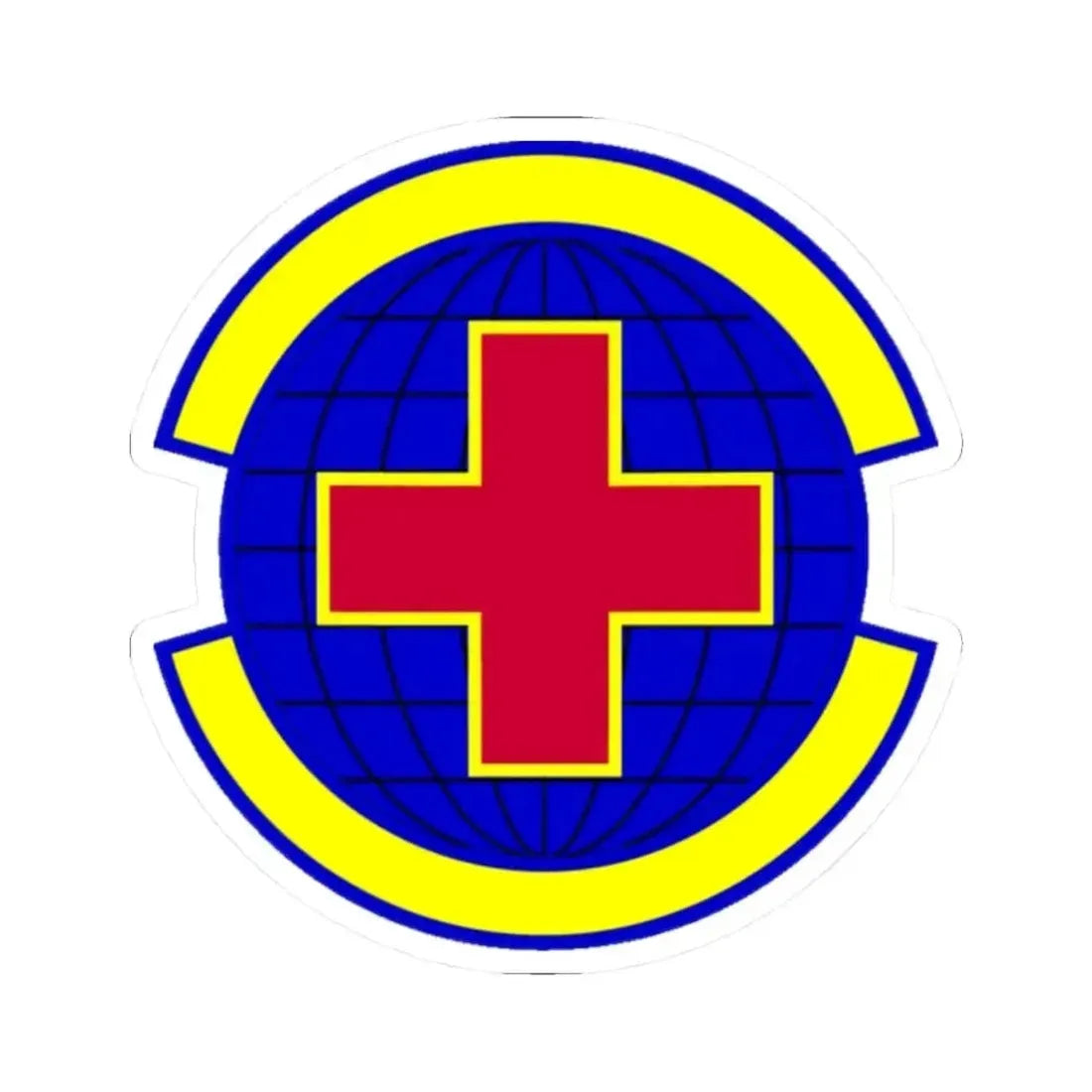 20 Operational Medical Readiness Squadron ACC (U.S. Air Force) STICKER Vinyl Kiss-Cut Decal 2 Inch White - The Sticker Space