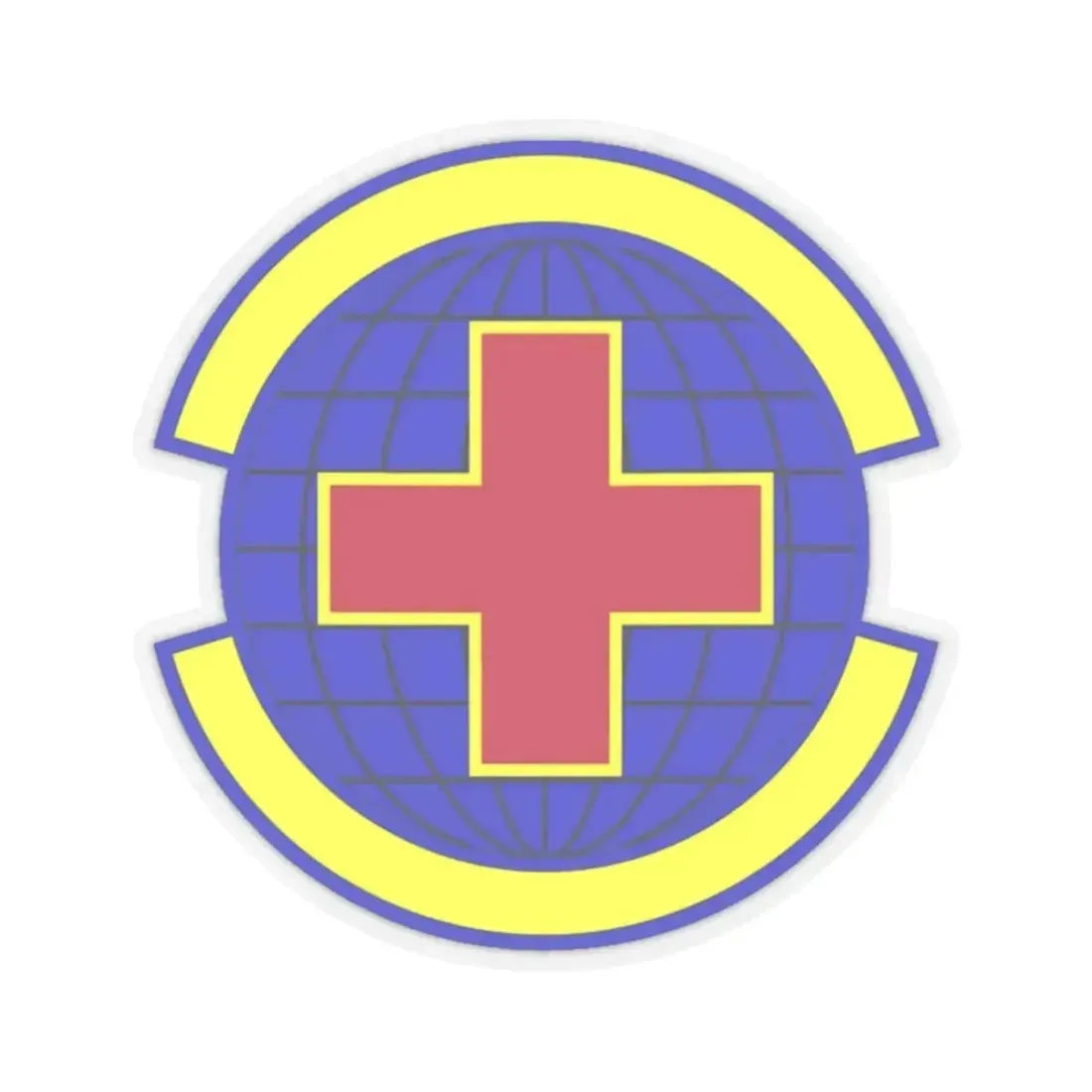 20 Operational Medical Readiness Squadron ACC (U.S. Air Force) STICKER Vinyl Kiss-Cut Decal 3 Inch Transparent - The Sticker Space